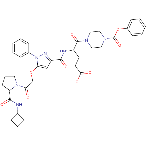 Chemical structure of BindingDB Monomer ID 50397167