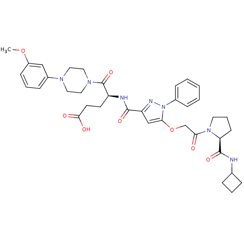 Chemical structure of BindingDB Monomer ID 50397171