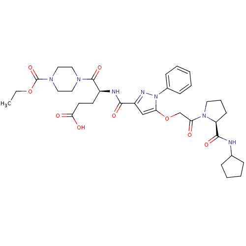 Chemical structure of BindingDB Monomer ID 50397185