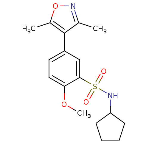 Chemical structure of BindingDB Monomer ID 50397634