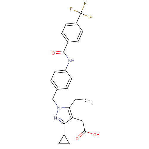 Chemical structure of BindingDB Monomer ID 50397639