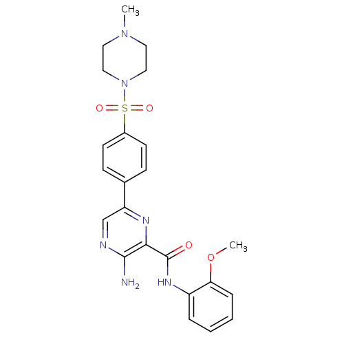 Chemical structure of BindingDB Monomer ID 50397755