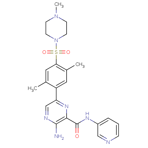 Chemical structure of BindingDB Monomer ID 50397767