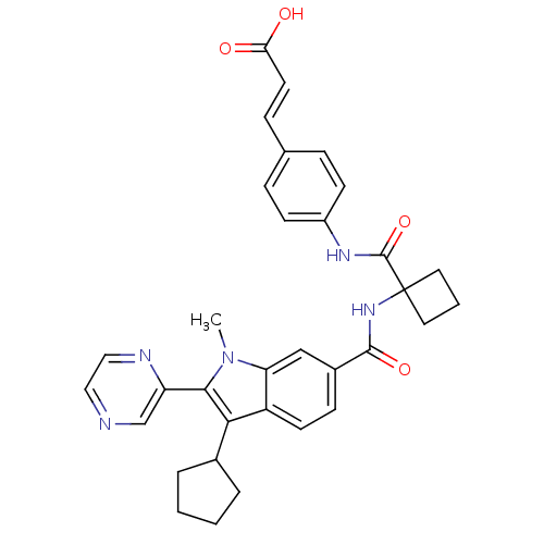 Chemical structure of BindingDB Monomer ID 50398046
