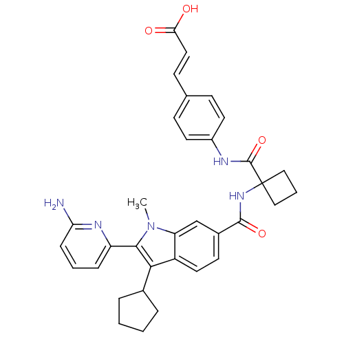Chemical structure of BindingDB Monomer ID 50398048