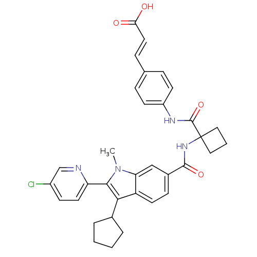 Chemical structure of BindingDB Monomer ID 50398050