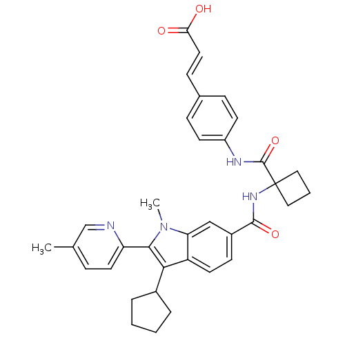 Chemical structure of BindingDB Monomer ID 50398051
