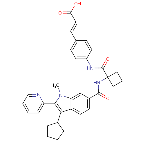 Chemical structure of BindingDB Monomer ID 50398052