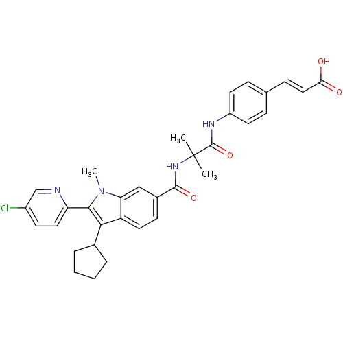 Chemical structure of BindingDB Monomer ID 50398055