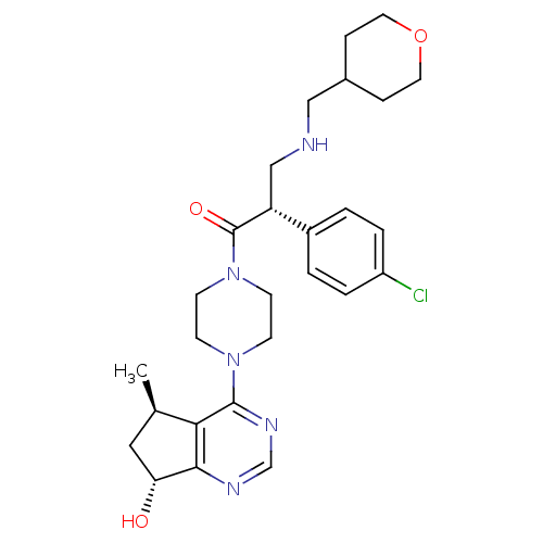 Chemical structure of BindingDB Monomer ID 50398365