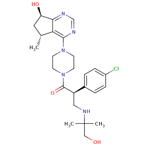 Chemical structure of BindingDB Monomer ID 50398372