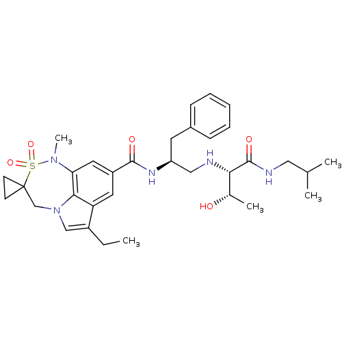 Chemical structure of BindingDB Monomer ID 50398478