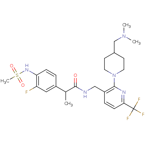Chemical structure of BindingDB Monomer ID 50398541