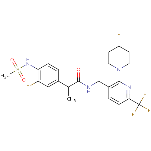 Chemical structure of BindingDB Monomer ID 50398549
