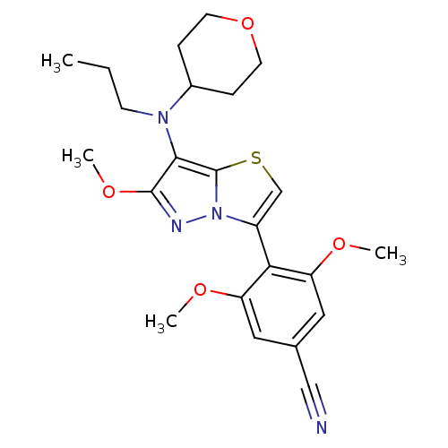 Chemical structure of BindingDB Monomer ID 50398569