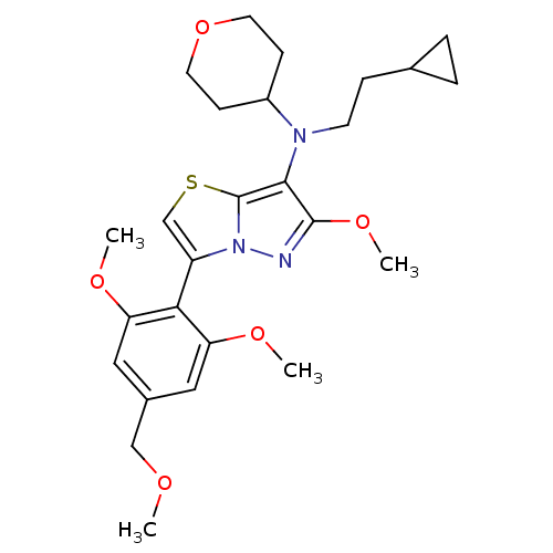 Chemical structure of BindingDB Monomer ID 50398574
