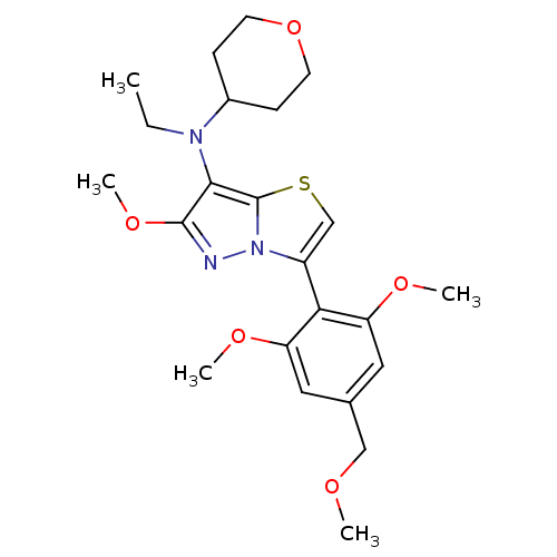 Chemical structure of BindingDB Monomer ID 50398576