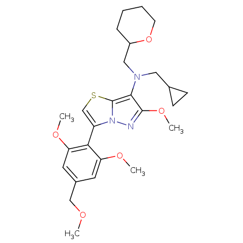 Chemical structure of BindingDB Monomer ID 50398581