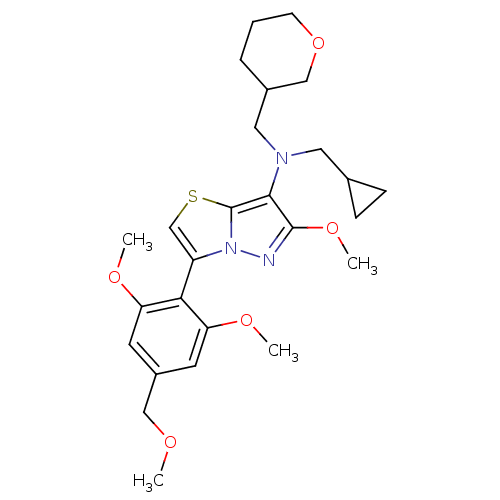 Chemical structure of BindingDB Monomer ID 50398582