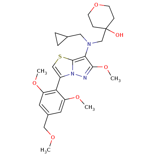 Chemical structure of BindingDB Monomer ID 50398584