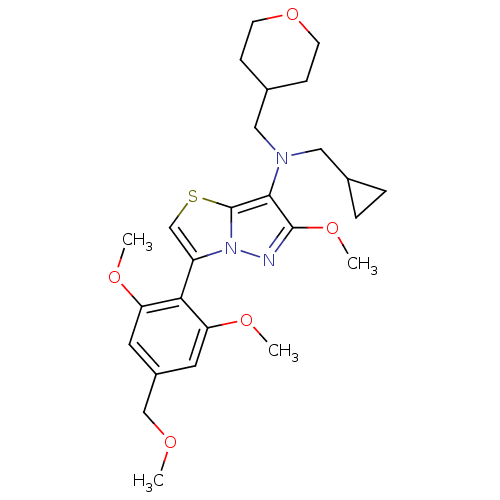 Chemical structure of BindingDB Monomer ID 50398585