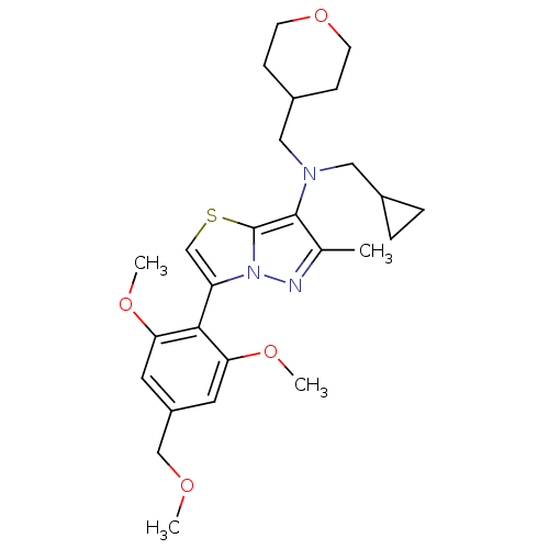 Chemical structure of BindingDB Monomer ID 50398587