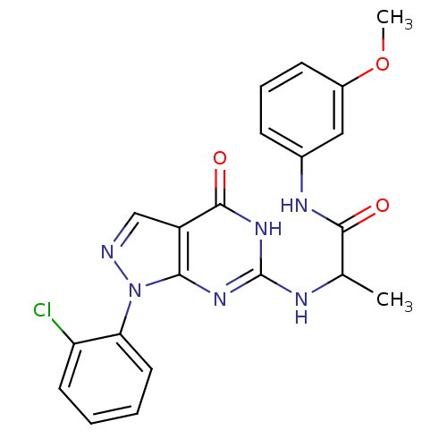 Chemical structure of BindingDB Monomer ID 50398654