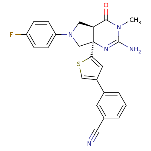 Chemical structure of BindingDB Monomer ID 50398680