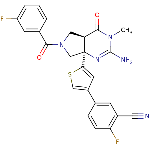 Chemical structure of BindingDB Monomer ID 50398684