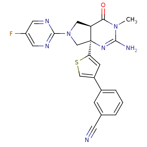Chemical structure of BindingDB Monomer ID 50398693