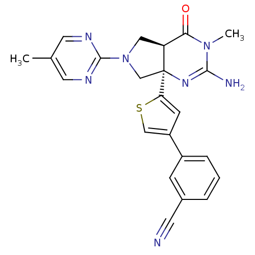 Chemical structure of BindingDB Monomer ID 50398694