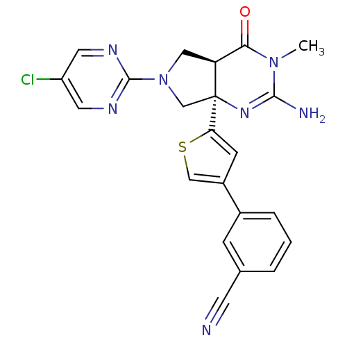 Chemical structure of BindingDB Monomer ID 50398695