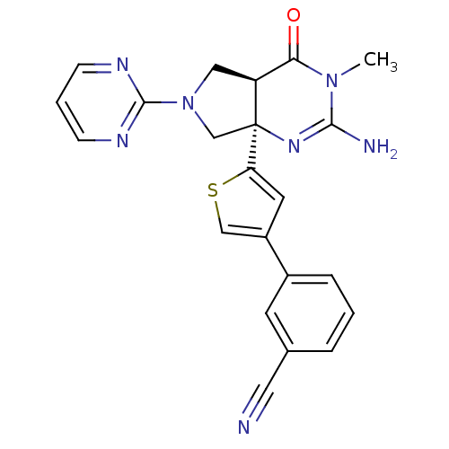 Chemical structure of BindingDB Monomer ID 50398696