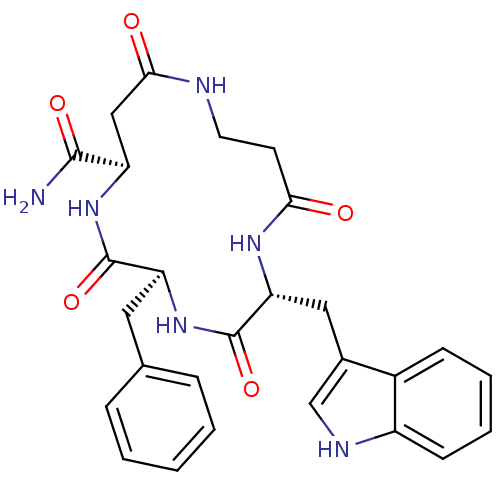Chemical structure of BindingDB Monomer ID 50398702