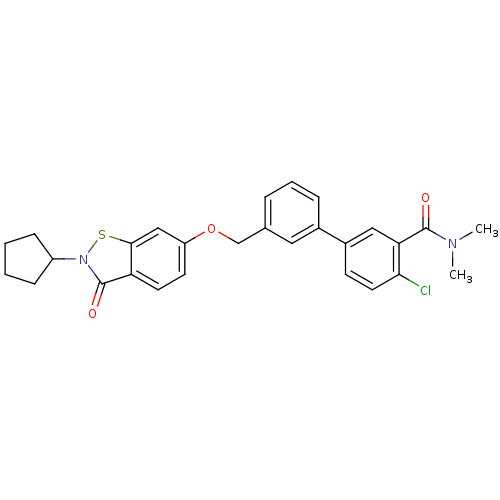 Chemical structure of BindingDB Monomer ID 50398729