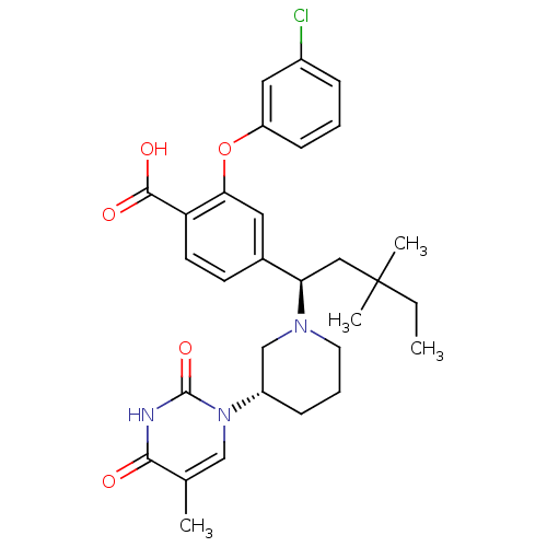 Chemical structure of BindingDB Monomer ID 50398958