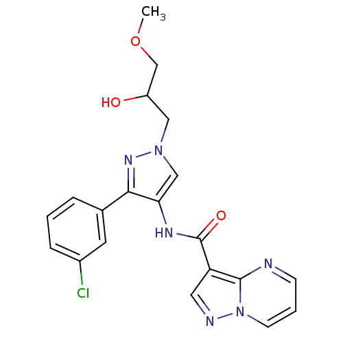 Chemical structure of BindingDB Monomer ID 50399025