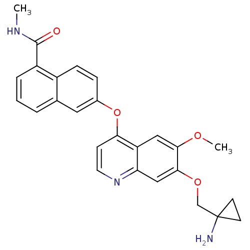 Chemical structure of BindingDB Monomer ID 50399539