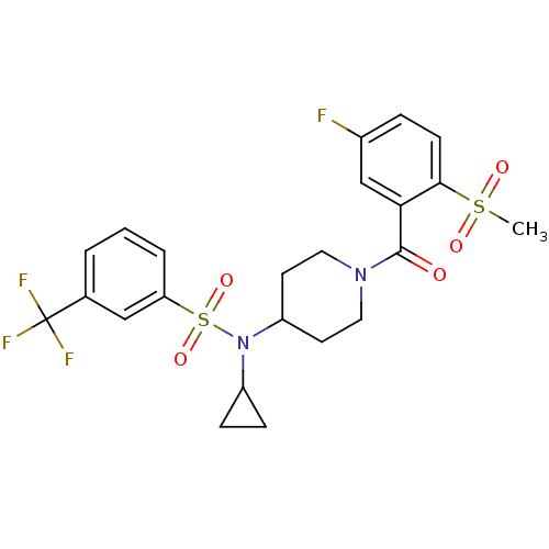 Chemical structure of BindingDB Monomer ID 50399544
