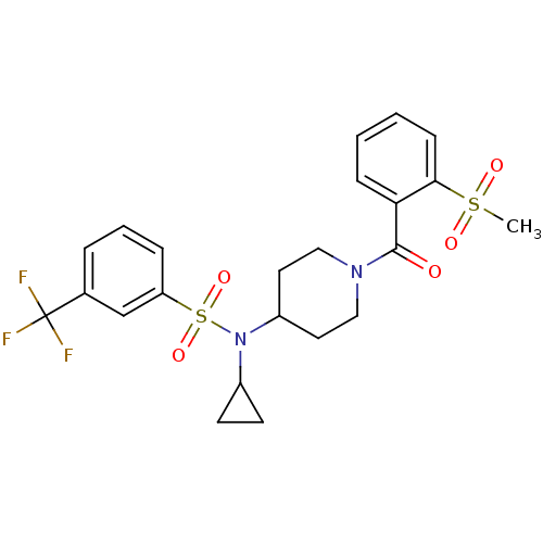 Chemical structure of BindingDB Monomer ID 50399545