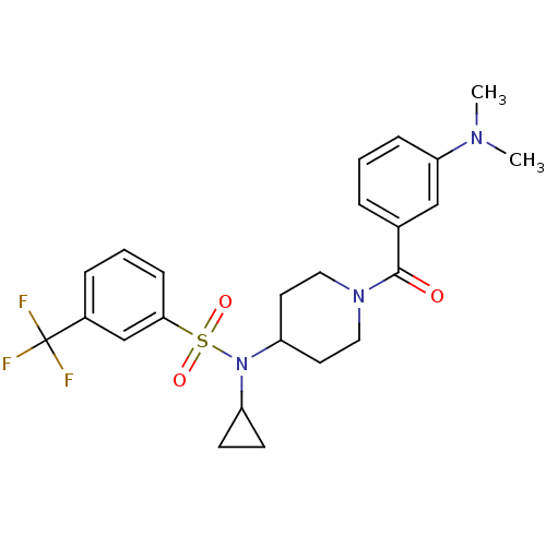 Chemical structure of BindingDB Monomer ID 50399546