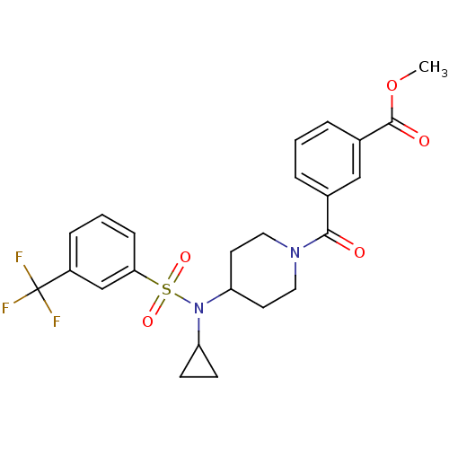 Chemical structure of BindingDB Monomer ID 50399547
