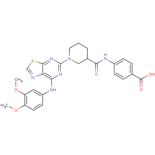 Chemical structure of BindingDB Monomer ID 50400043