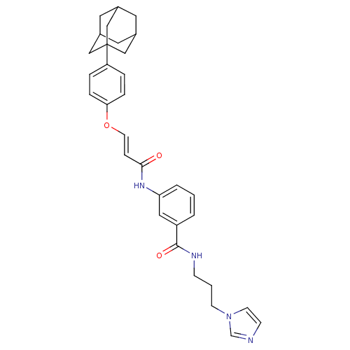 Chemical structure of BindingDB Monomer ID 50400075