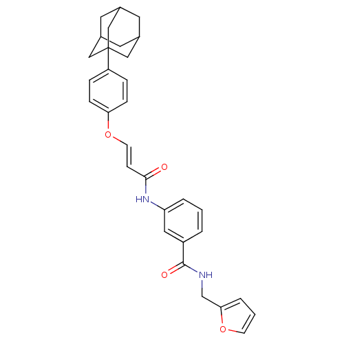 Chemical structure of BindingDB Monomer ID 50400079