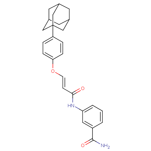 Chemical structure of BindingDB Monomer ID 50400080
