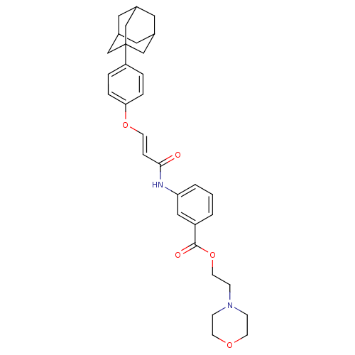 Chemical structure of BindingDB Monomer ID 50400081