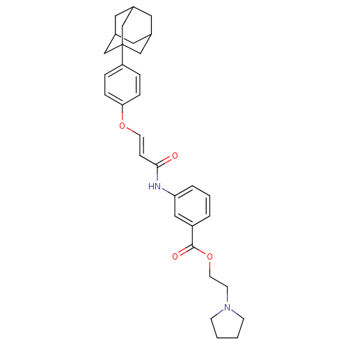 Chemical structure of BindingDB Monomer ID 50400082