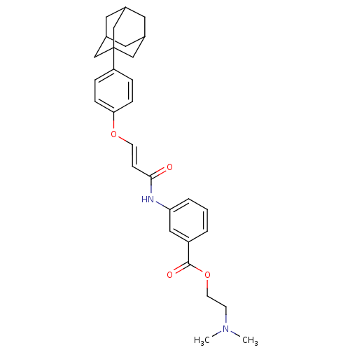 Chemical structure of BindingDB Monomer ID 50400083