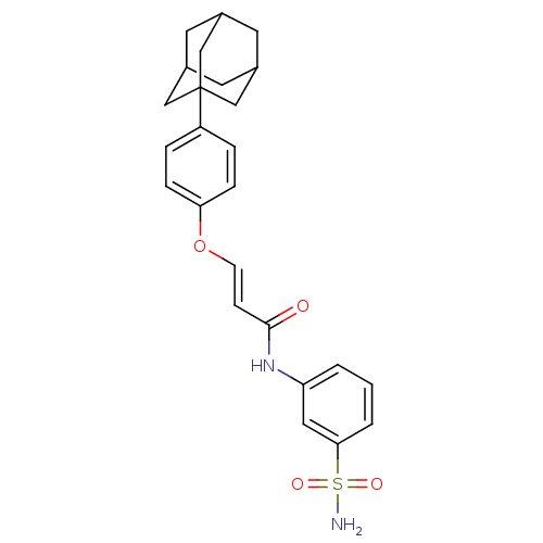 Chemical structure of BindingDB Monomer ID 50400086